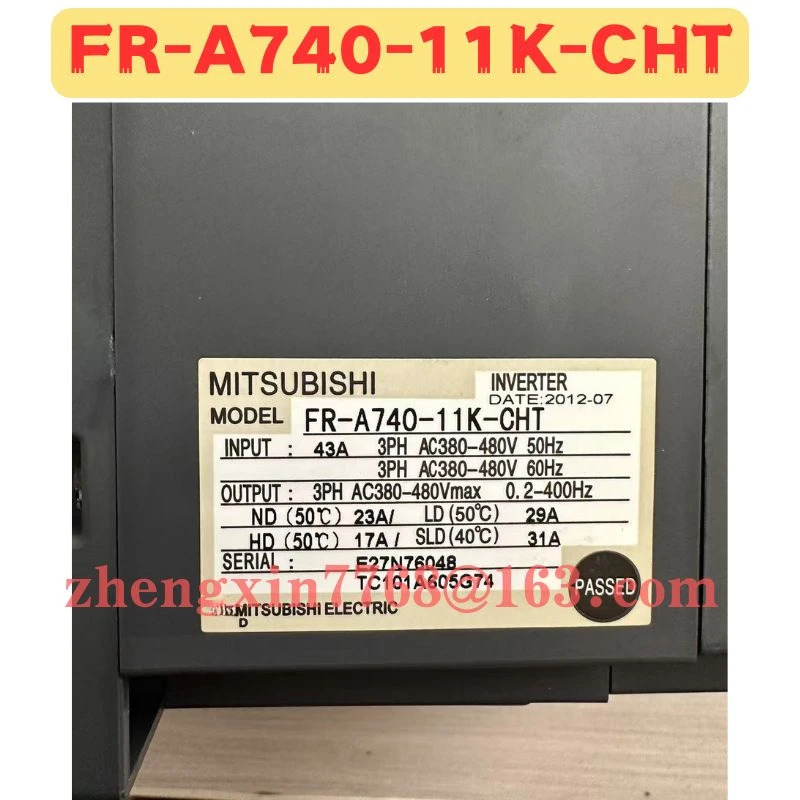 오리지널 FR-A740-11K-CHT FR A740 11K CHT 주파수 변환기 신