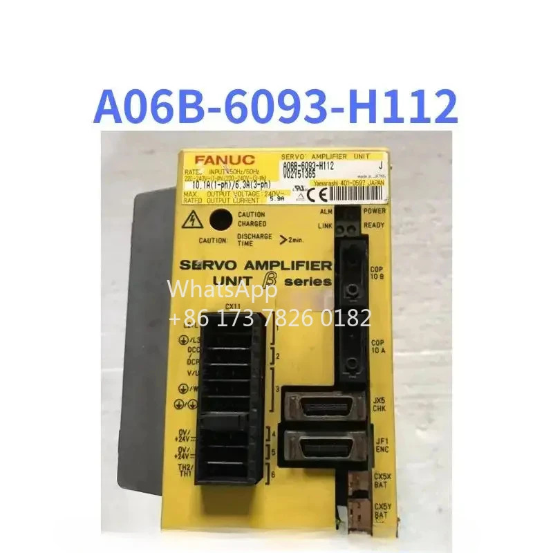 A06B-6093-H112 리퍼 드라이브 작동 기능 OK
