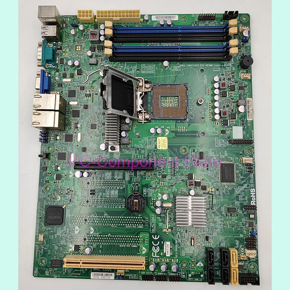 Supermicro 서버 워크스테이션 마더보드X9SCI-LN4LGA1155는 intel호환을 지원 제온 E3-1200 V2 시리즈