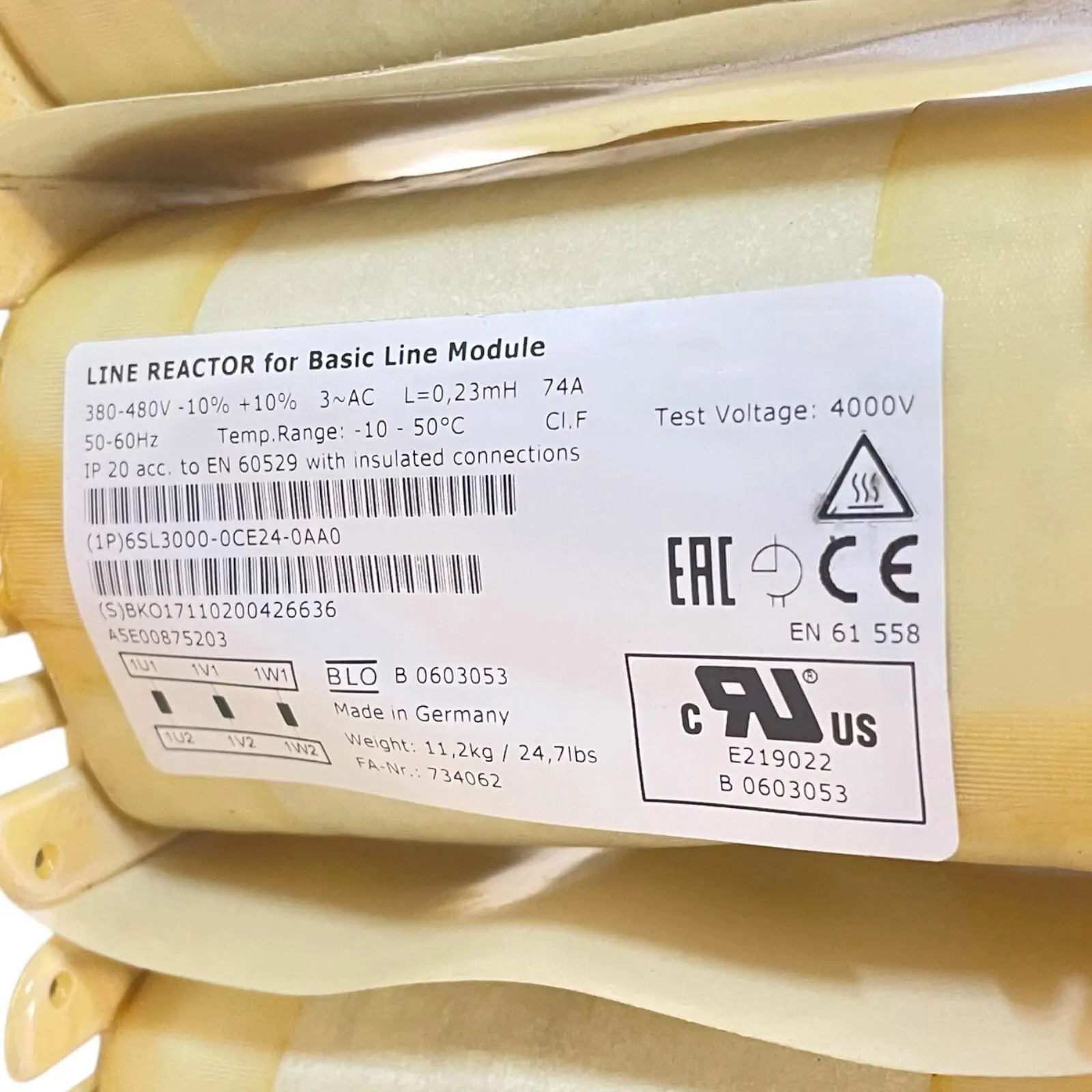 6SL3000-0CE24-0AA0