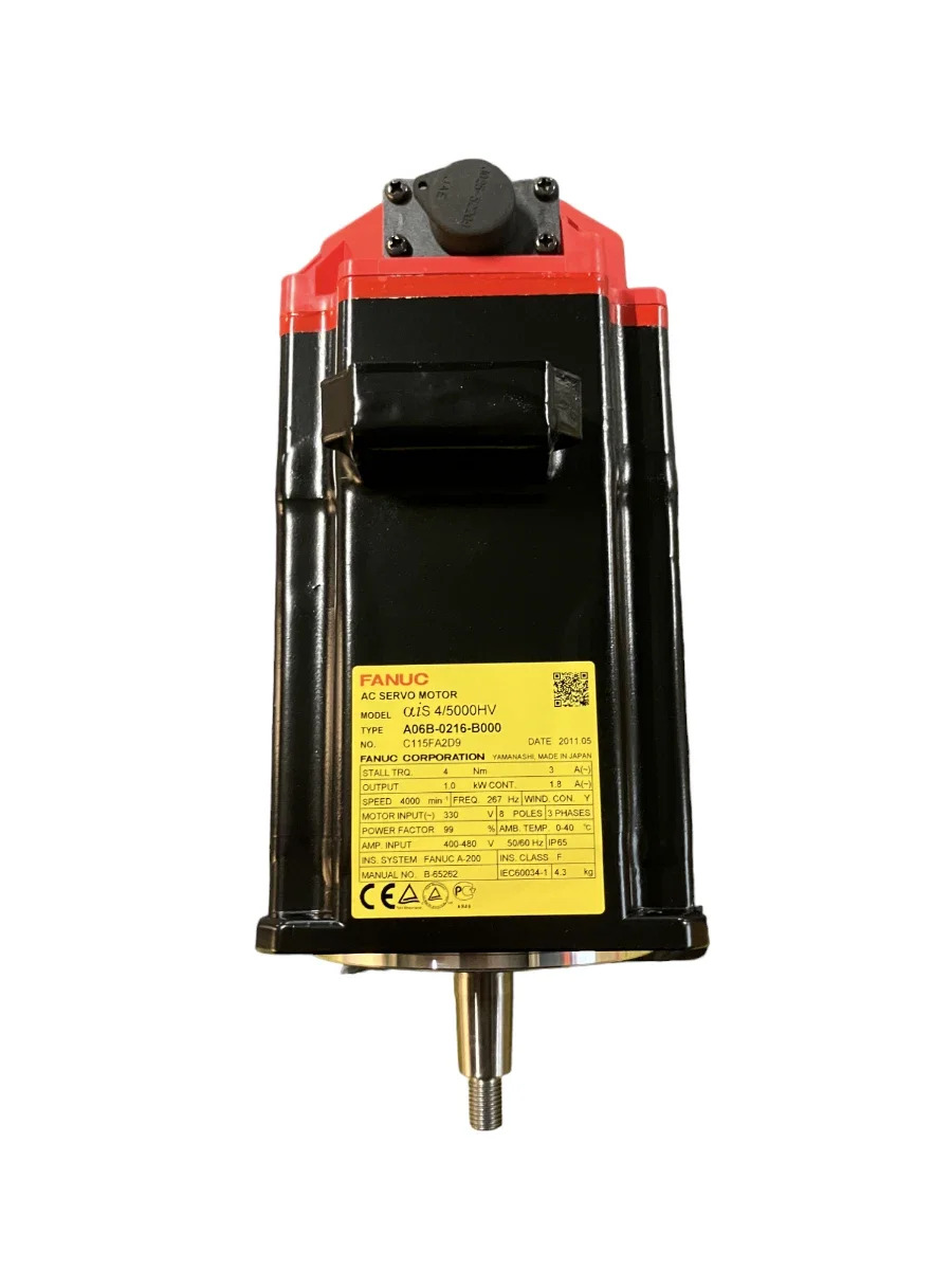 A06B-0216-B000 Fanuc AC 서보모터 12개월 A06B 0216 B000