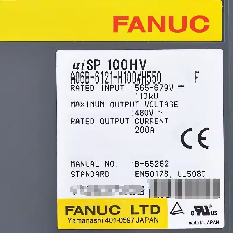 A06B-6121-H100 Fanuc 서보 드라이브 모듈 리퍼 OK A06B 6121 H100