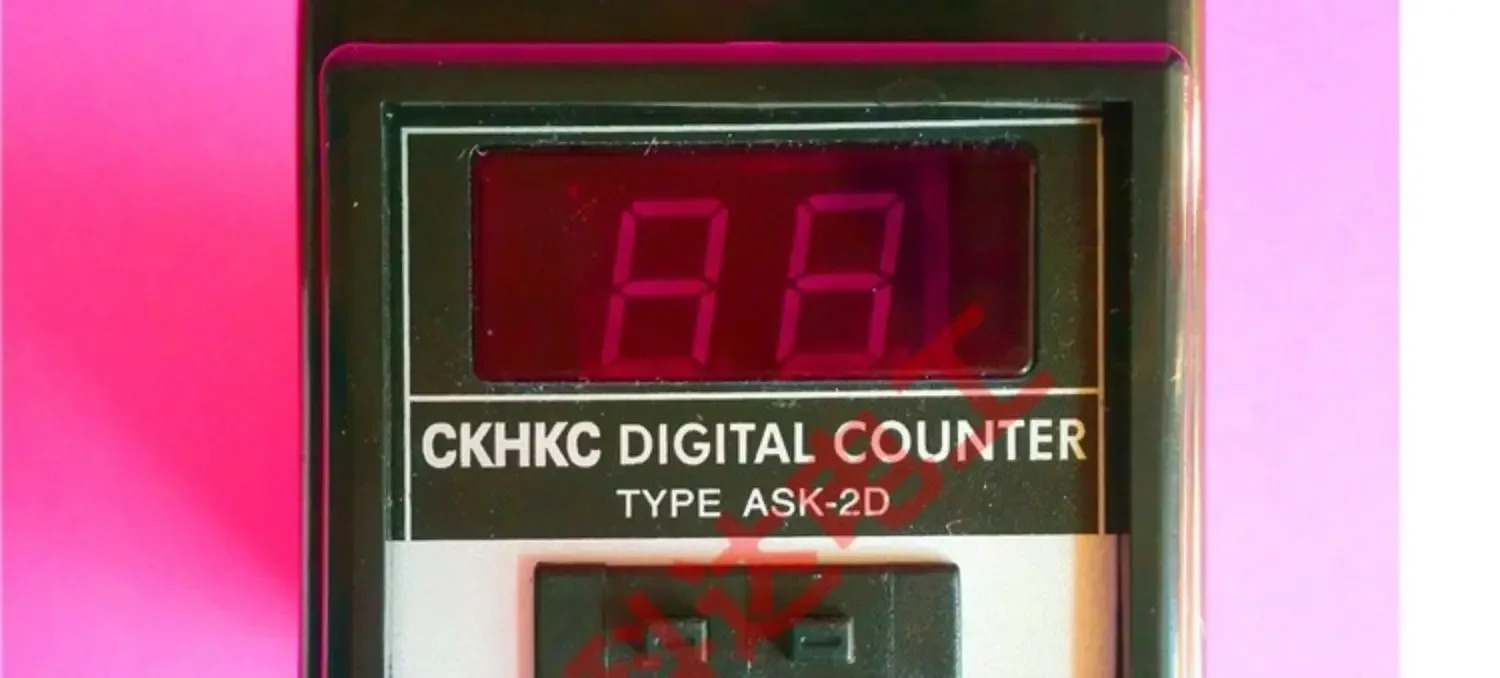 패널 디지털 디스플레이 다이얼 코드 카운터 ASK-2D 2자리 24VDC