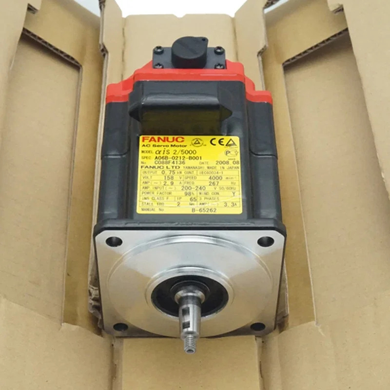 A06B-0212-B001 Fanuc AC 서보모터 12개월 A06B0212B001