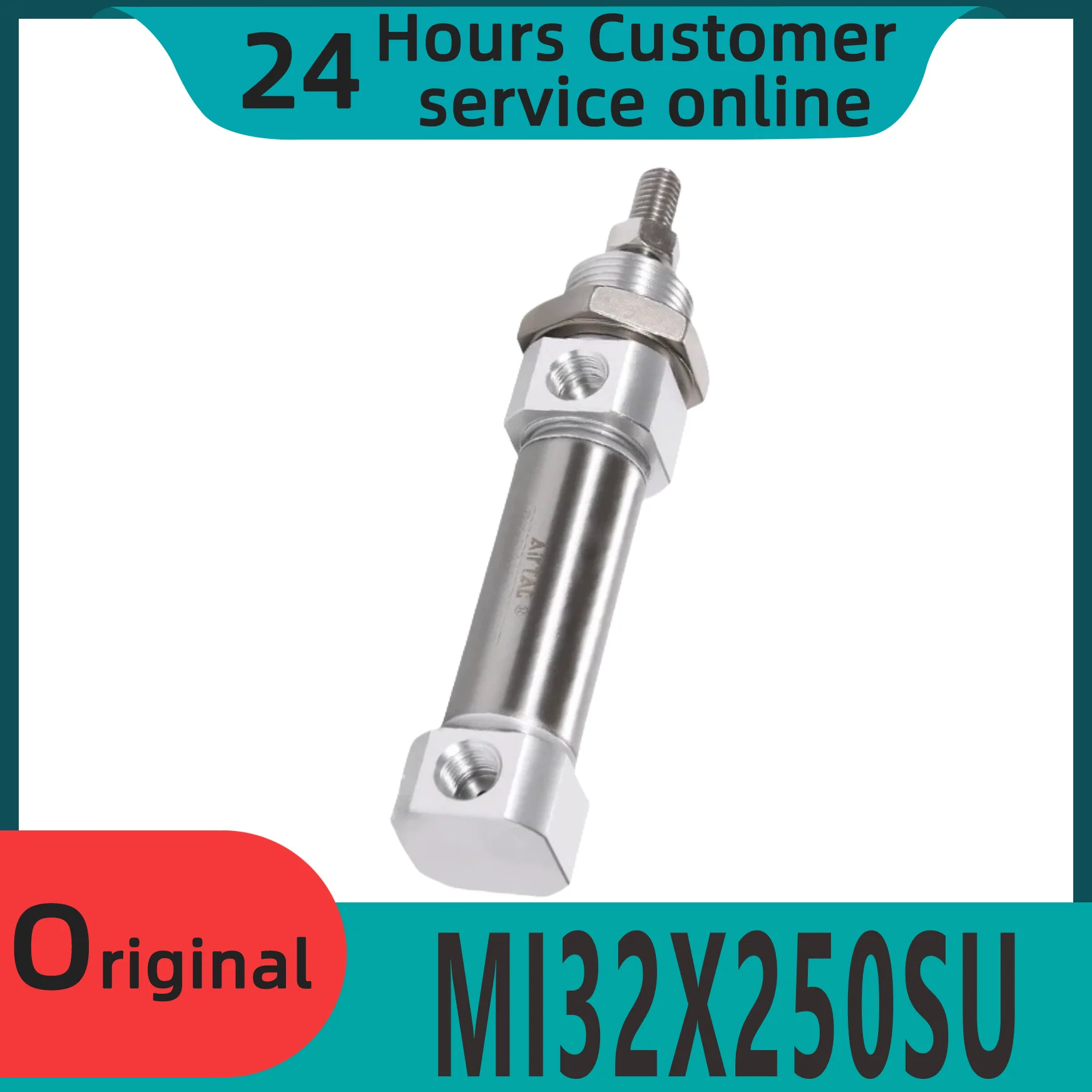 스테인레스 스틸 미니 실린더 MI32X250SU MI32X300SU MI32X350SU MI32X400SU MI32X450SU MI32X500SU 신