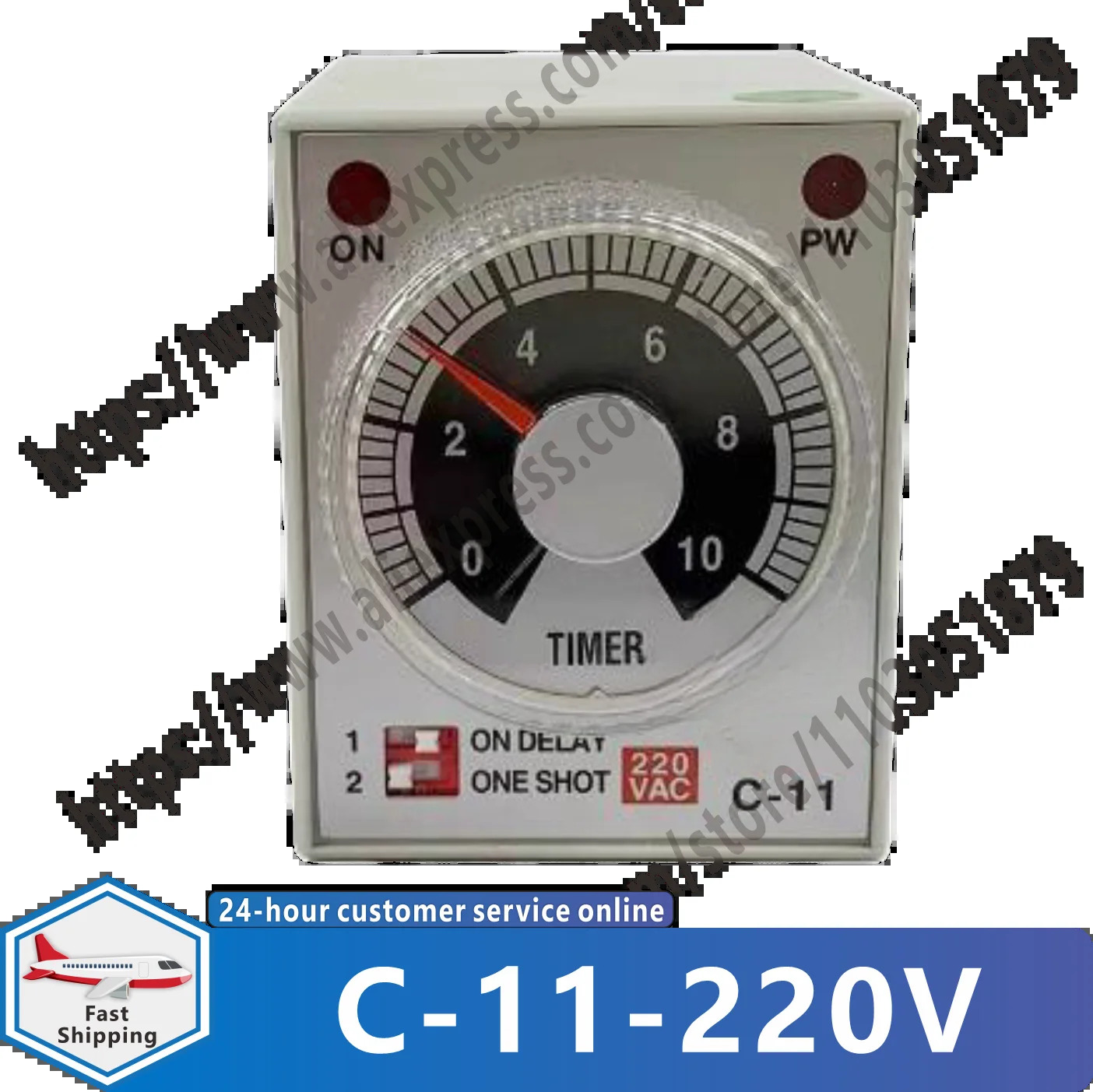 오리지널 C-11-220V C-11 220VAC 타이머 컨트롤러 New
