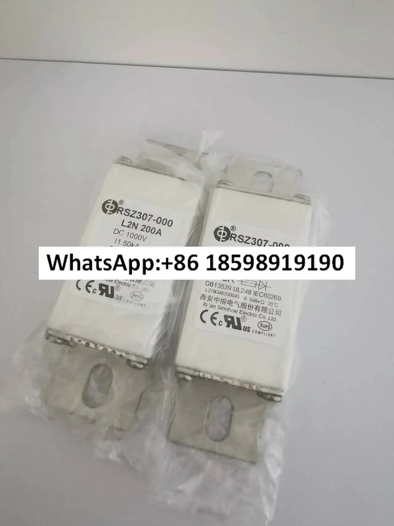 퓨즈 RSZ307 000L2N1000V80A100A125A 200A 250A 신에너지