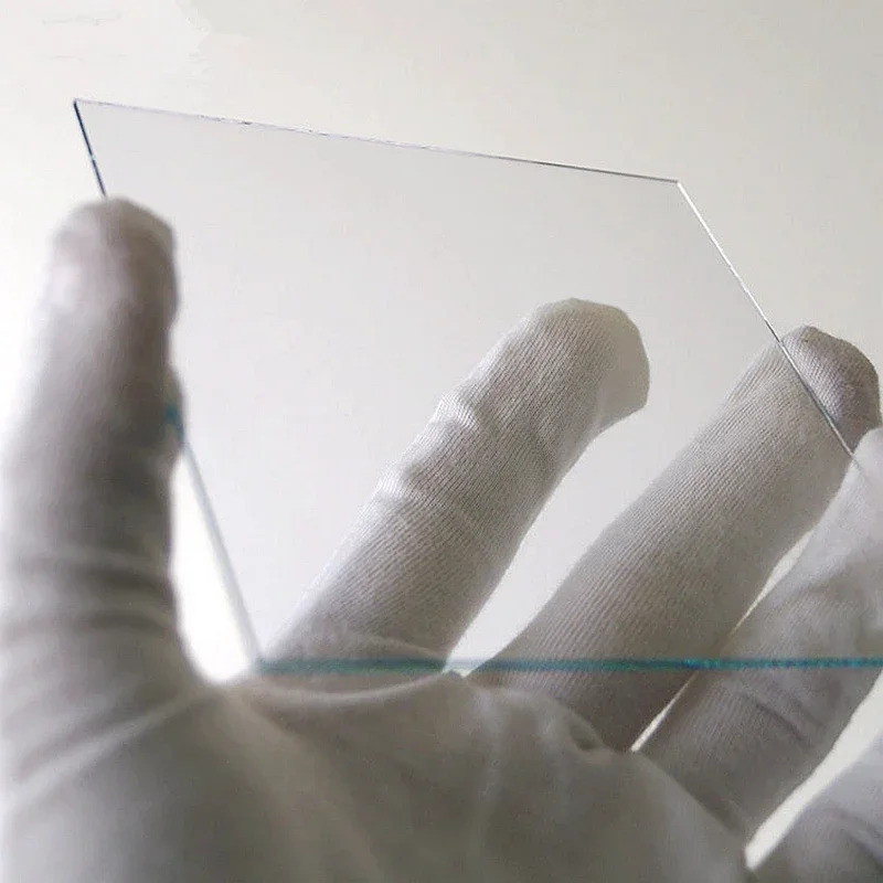 12Pcs 7 ohm/sq 미만 100x100x1.1mm 실험실 투명 전도성 인듐 주석 산화물 ITO 유리