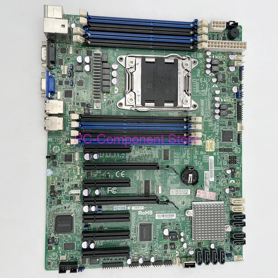 Supermicro 서버 마더보드 LGA2011 E5-2600/1600 V1/V2 군 ECC DDR3 PCI-E 3.0 듀얼 포트 GbE LAN SATA3 IPMI 2.0 X9S