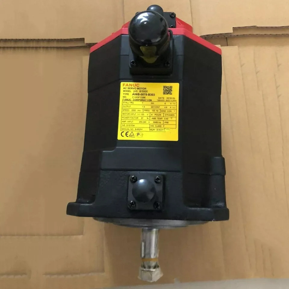 A06B-0075-B303 Fanuc AC 서보모터 12개월 A06B0075B303