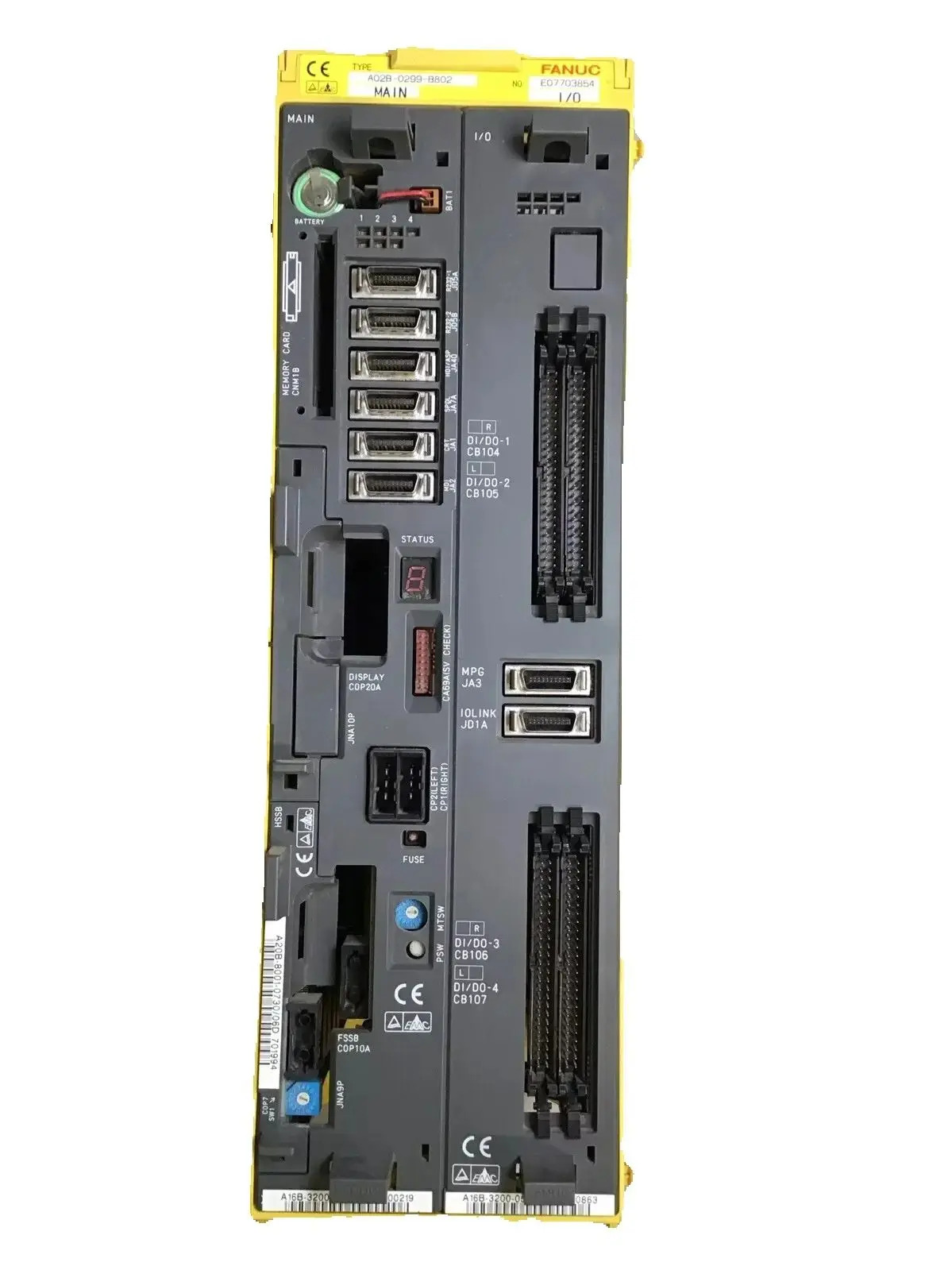 A02B-0299-B802 Fanuc 시스템 장치 0i-MB CNC 컨트롤러 리퍼 완료 A02B0299B802