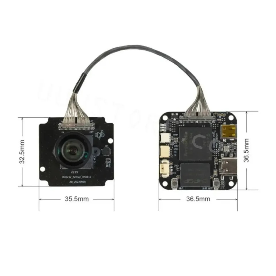 Foxeer U PWM 리모컨 와이파이 무왜곡 렌즈 TV 출력 마이크로 HDMI Herelink 4K Ambarella A12 카메라