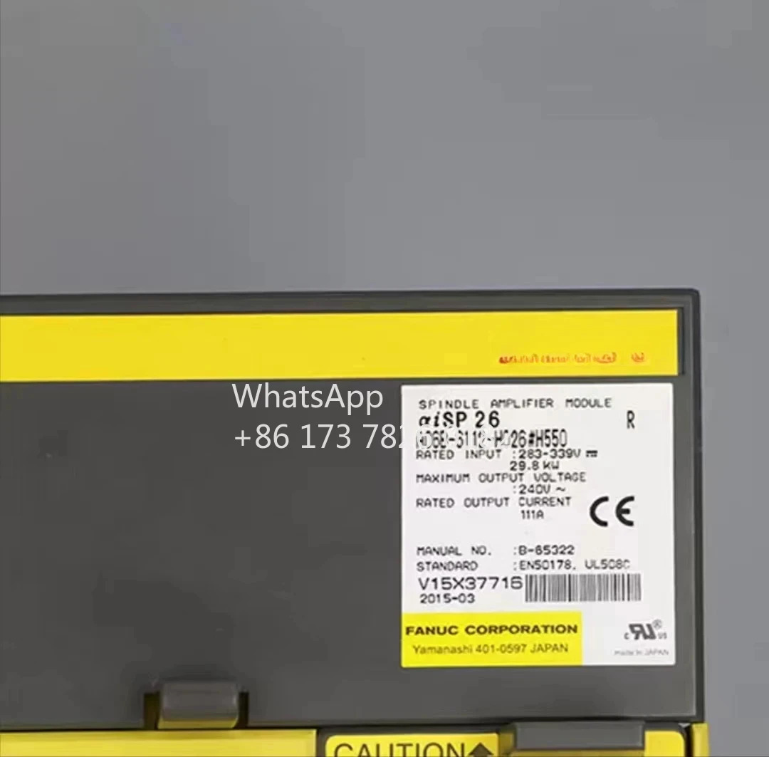 A06B-6112-H026 리퍼 드라이브 작동 기능 OK