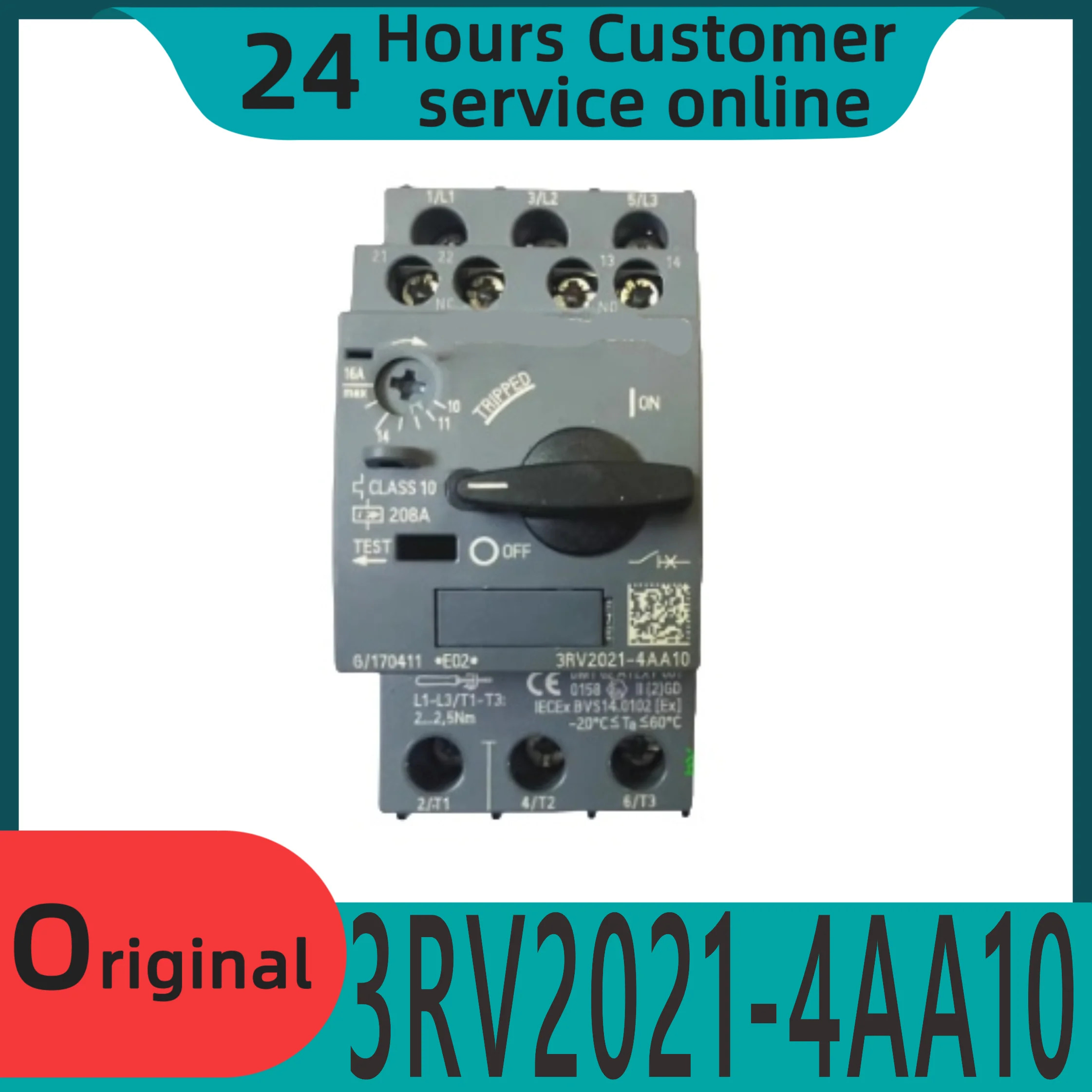 오리지널 모터 보호 스위치 3RV-4AA10 4AA15 10-16A 3RV2011