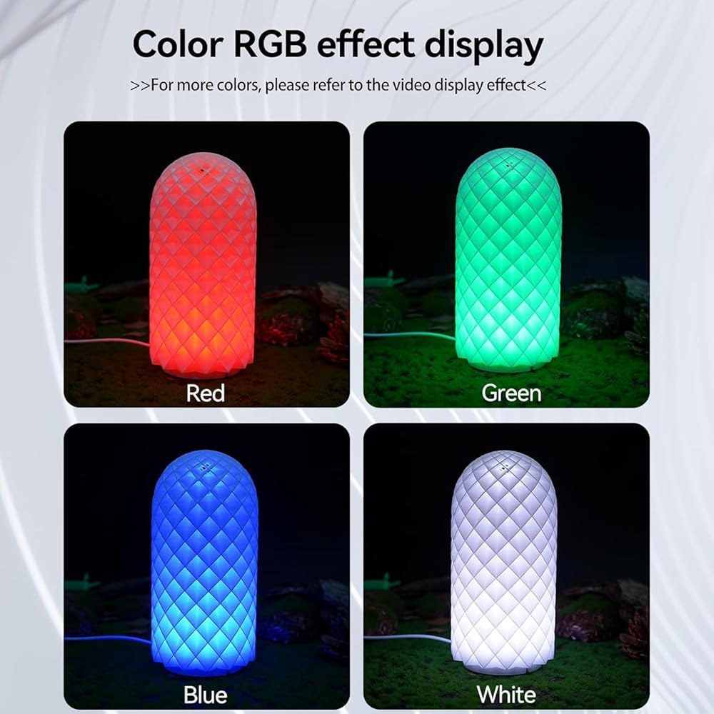 원격 제어 RGB LED 램프 키트 예비 전원(3) 프린트 anycubic 모델 멀티컬러 미니 Makerworld f USB Bambu 하드웨어 3D 5V 001 Lab 부품 H2 - 상세 이미지 3