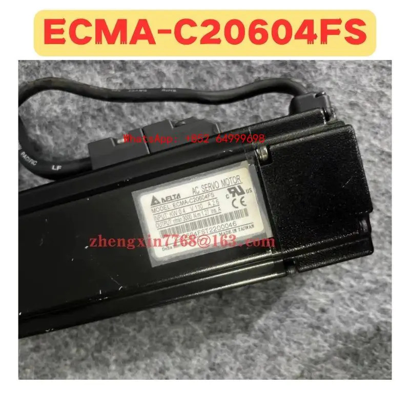 리퍼 서보모터 ECMA-C20604FS ECMA C20604FS 정상 기능 완료