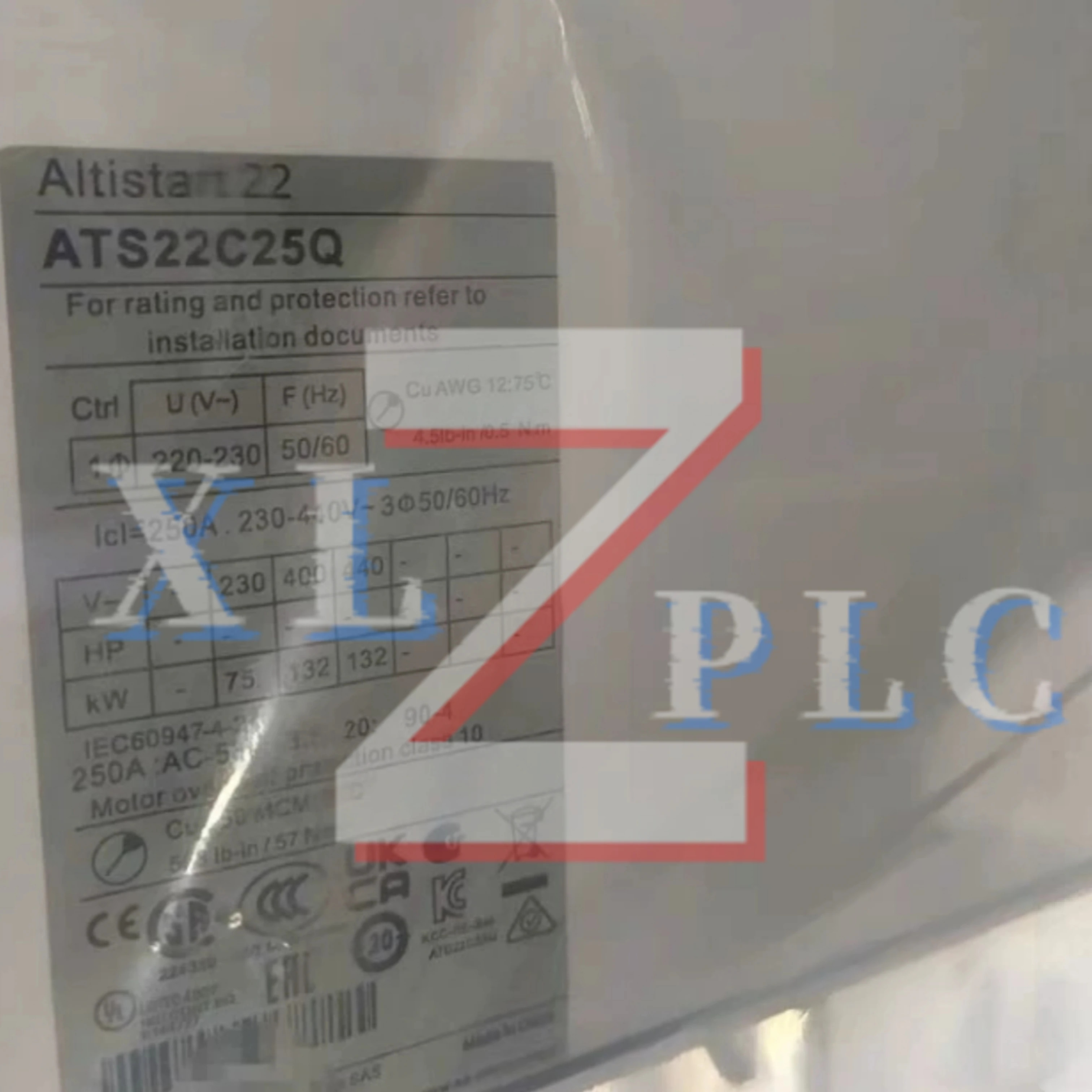 소프트 스타터 원본 ATS22C25Q ATS22C32Q
