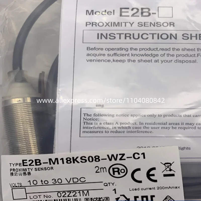 신형 스위치 E2B-M18KS08-WZ-B1 E2B-M18KS08-WZ-B2 E2B-M18KS08-WZ-C2 E2B-M18KS08-WZ-C1 3 개