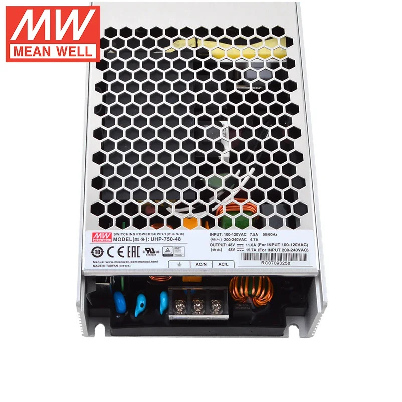 대만 Mingwei 스위칭 전원공급장치 Uhp호환-750 PFC 기능 RSP 12V 24V 36V 48V 750W 55V