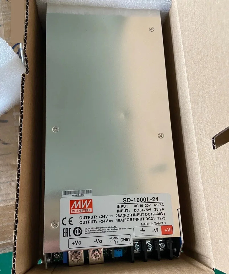 대만 Mingwei DC-DC DC 전력 변환기 SD-1000L-24 1000W 19  72V 24V 41A