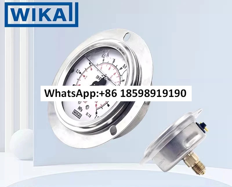 213.53.063 Axial Edge EN837-1 스테인레스 스틸 충격 방지 기압계