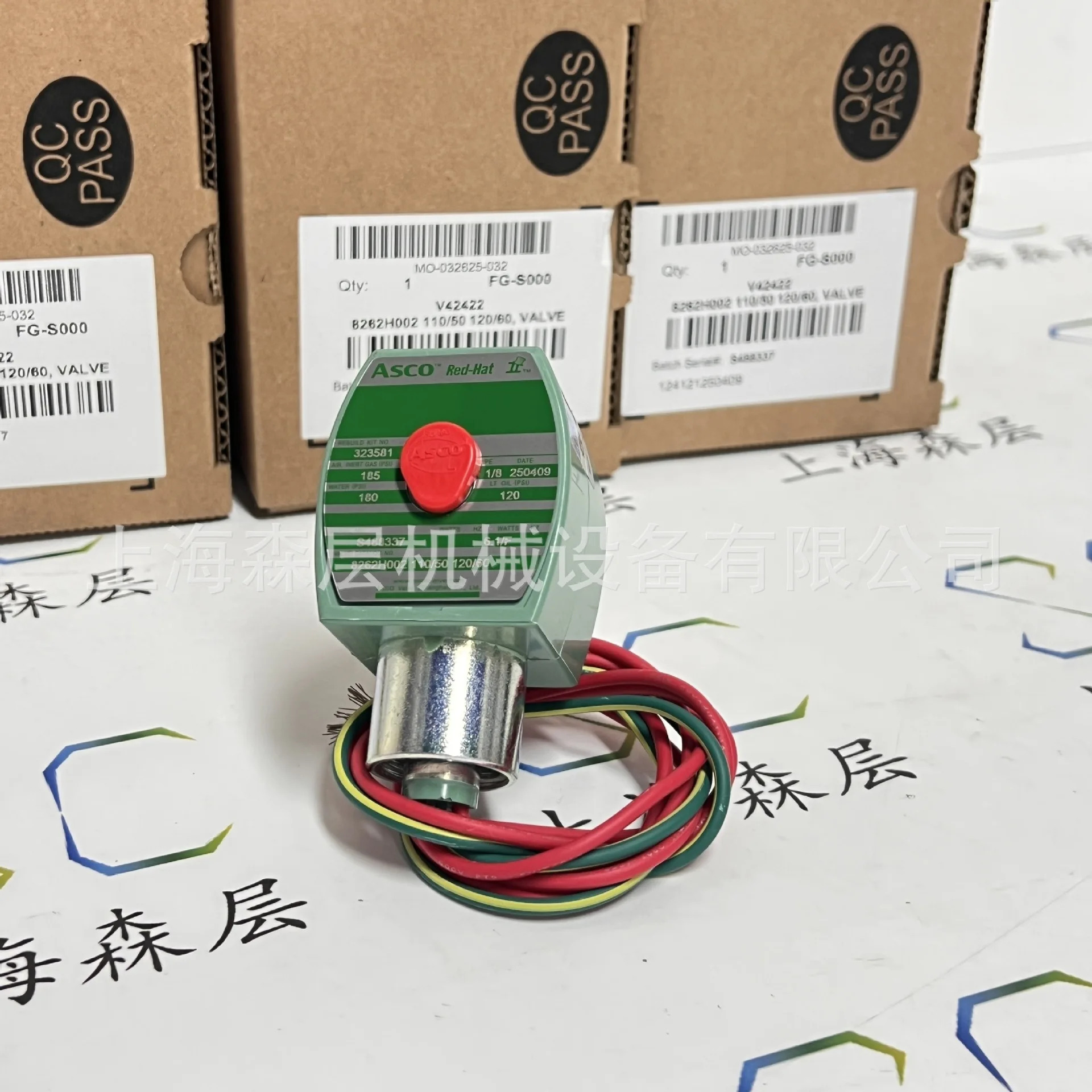 ASCO 솔레노이드 밸브 8262H225 24VDC Senlayer 특별공급