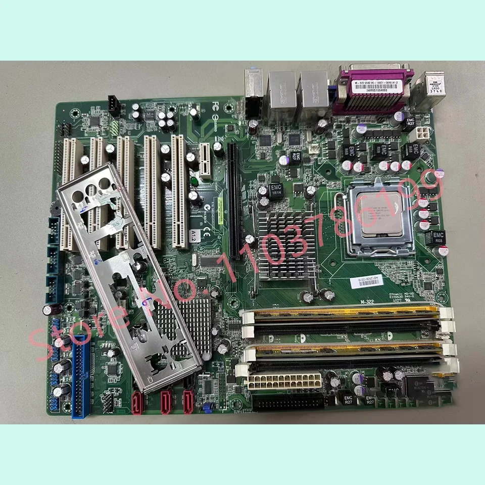듀얼 포트 마더보드 M-322 ADLINK 775 핀 Q35 산업컴퓨터용