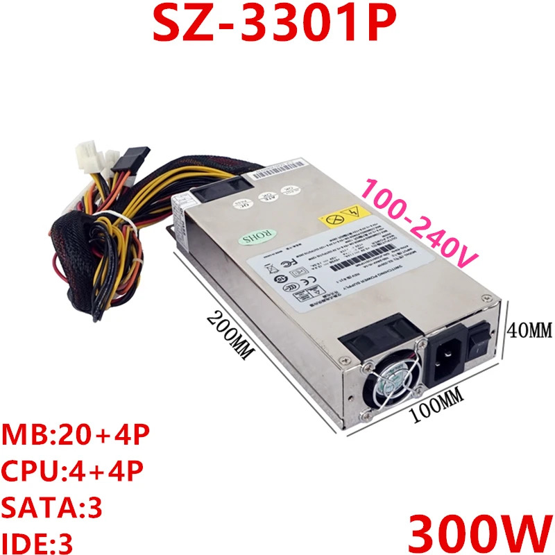 Sezolo 1U PSU 300W 전원공급장치 SZ-3301P 신