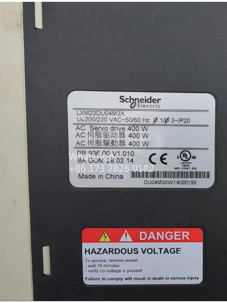 LXM23AU02M3X 서보 드라이브 200W 작동 기능 사OK