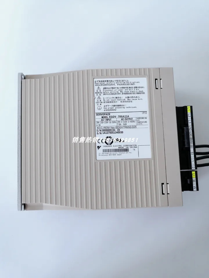 Yaskawa 드라이브 SGDV-7R6A11A SGDV-7R6A11A00200