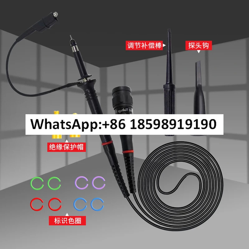 오실로스코프 프로브 BNC 범60Mhz 펜 110 감쇠 리퍼