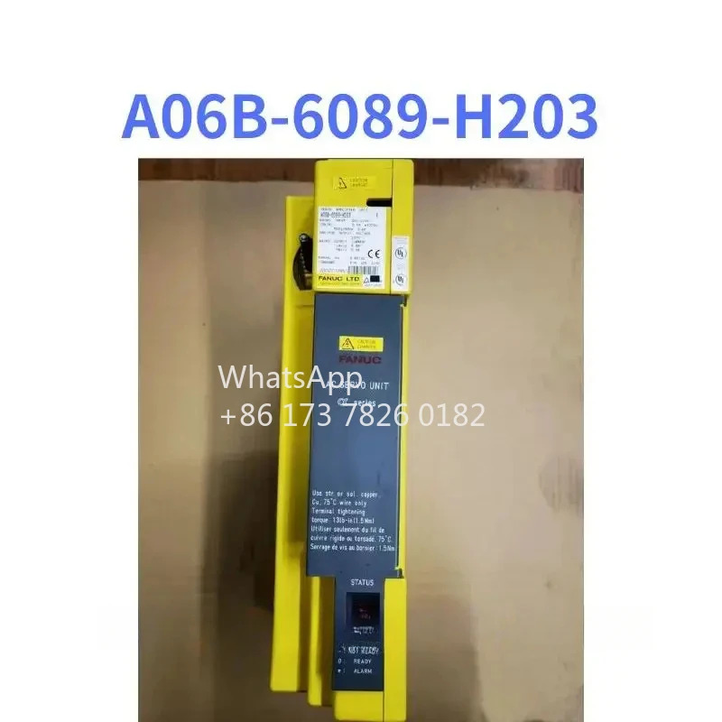 A06B-6089-H203 리퍼 드라이브 작동 기능 OK