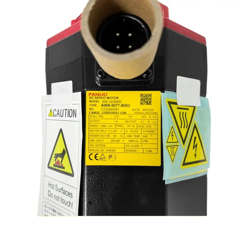 A06B-0077-B003 Fanuc AC 서보모터 12개월 A06B0077B003