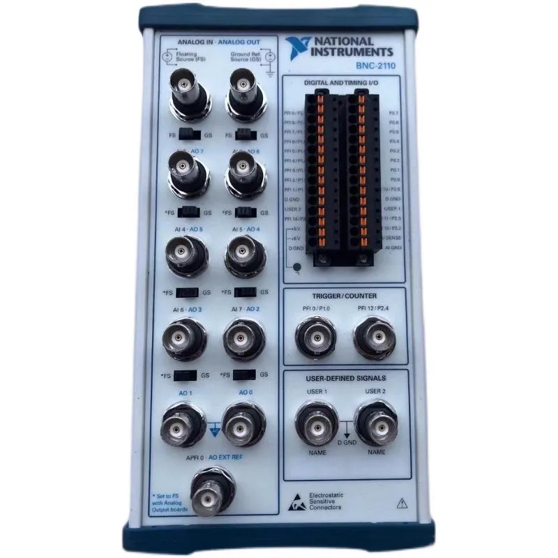 미국 NI BNC-2110 차폐 정션 777643-01 오리지널신