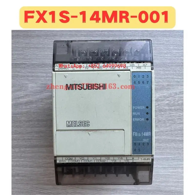 리퍼 PLC 프로그래밍 컨트롤러 FX1S-14MR-001 FX1S 14MR 001 정상 기능 완료