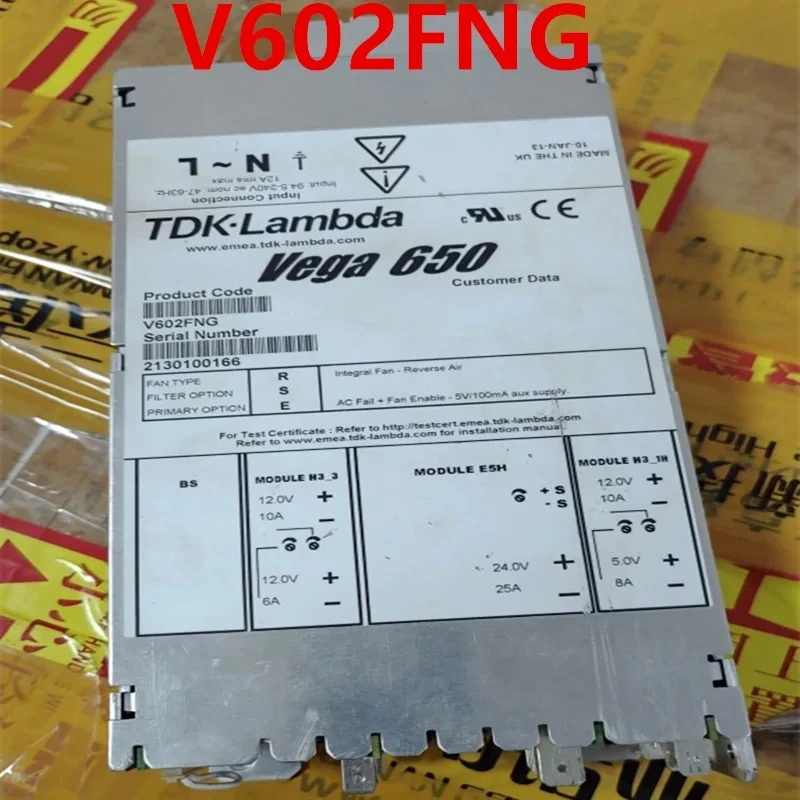 오리지널 전원공급장치 TDK-LAMBDA 베가 650 650W K60007 V602FNG