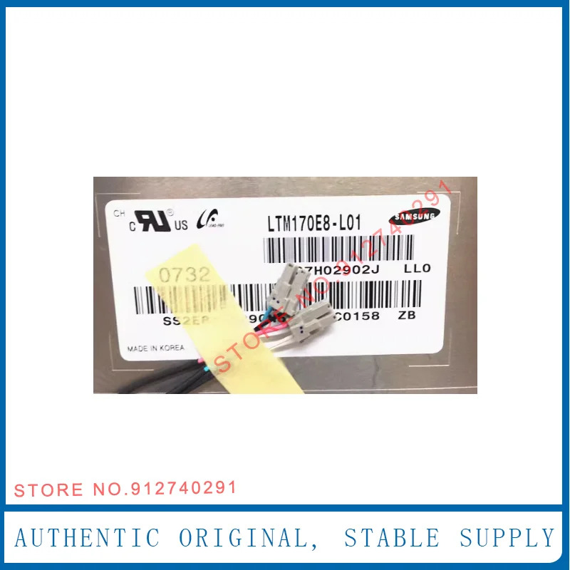 리퍼 LTM170E8-L02 LTM170E8-L01 M170E8-L01 M170EG01 V.D LCD 디스플레이 17 인치