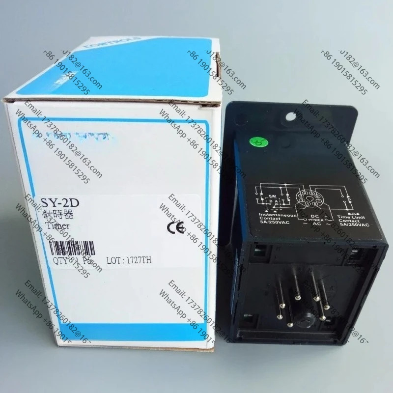 오리지널 SY-2D 220VAC 전원 지연 타이머
