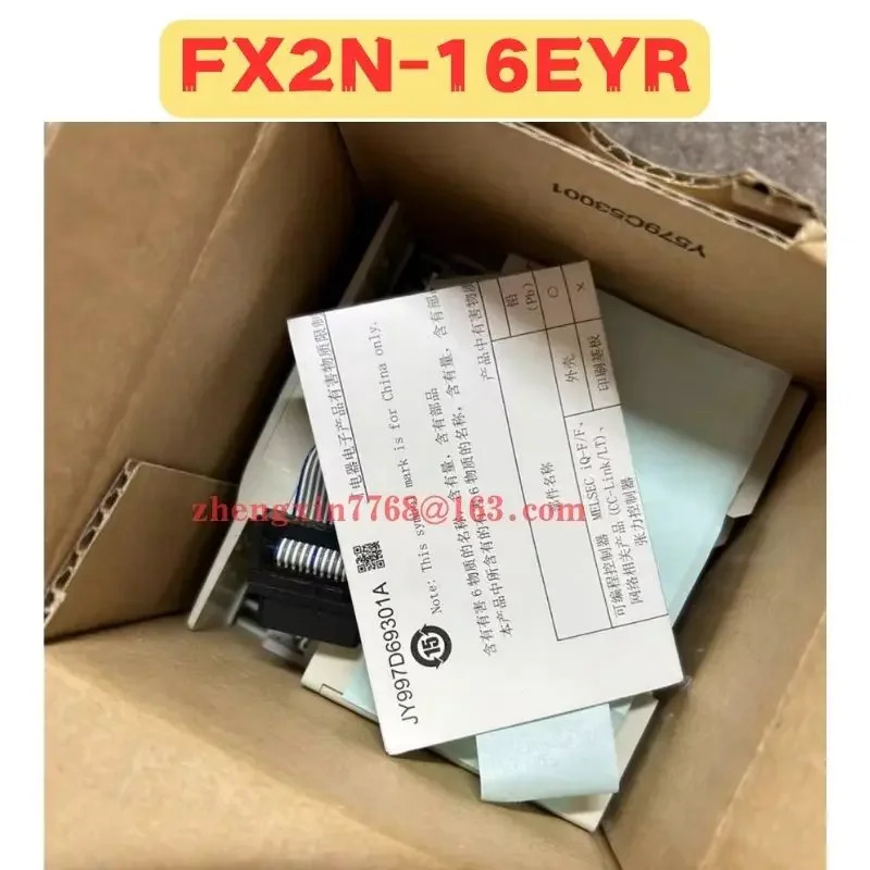 오리지널 FX2N-16EYR FX2N 16EYR 익스텐션 모듈 신
