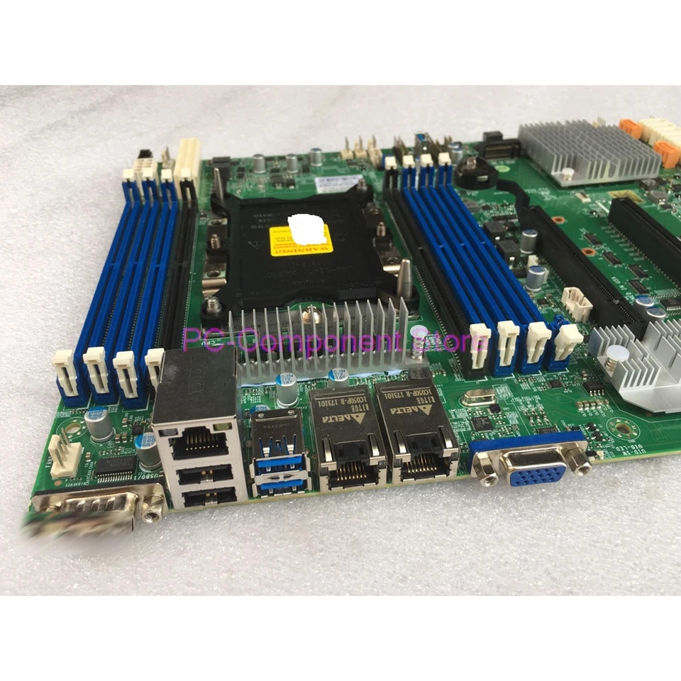 Supermicro 단일 채널 서버 마더보드듀얼 10G 이더넷 포트 C622 칩 M.2 IPMI LGA3647 X11SPi-TF