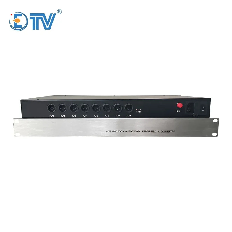 ETV 양방향 XLR 오디오 트랜시버 무소음 4방향