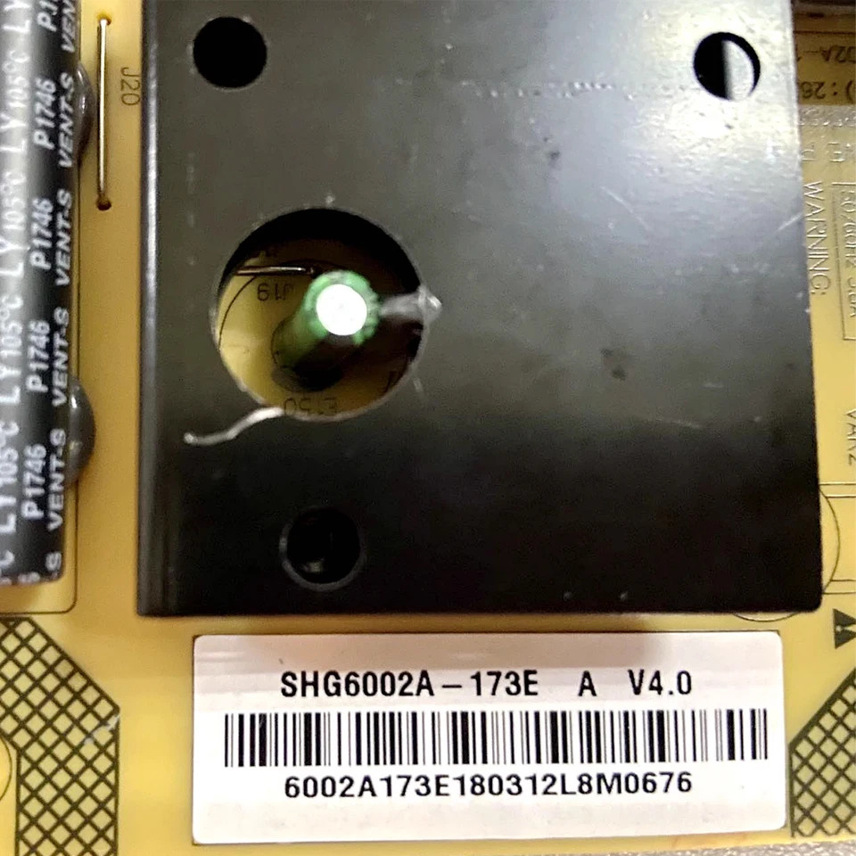 샤프 TV LCD-60UE20A APDP-216A1 전원공급장치 보드 PCB