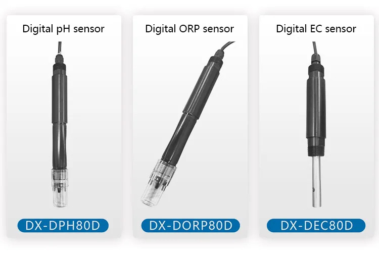온라 TDS pH 프로브 수질 테스터 산업디지털 수경 재배 센서 4-20 ma rs485 0-14