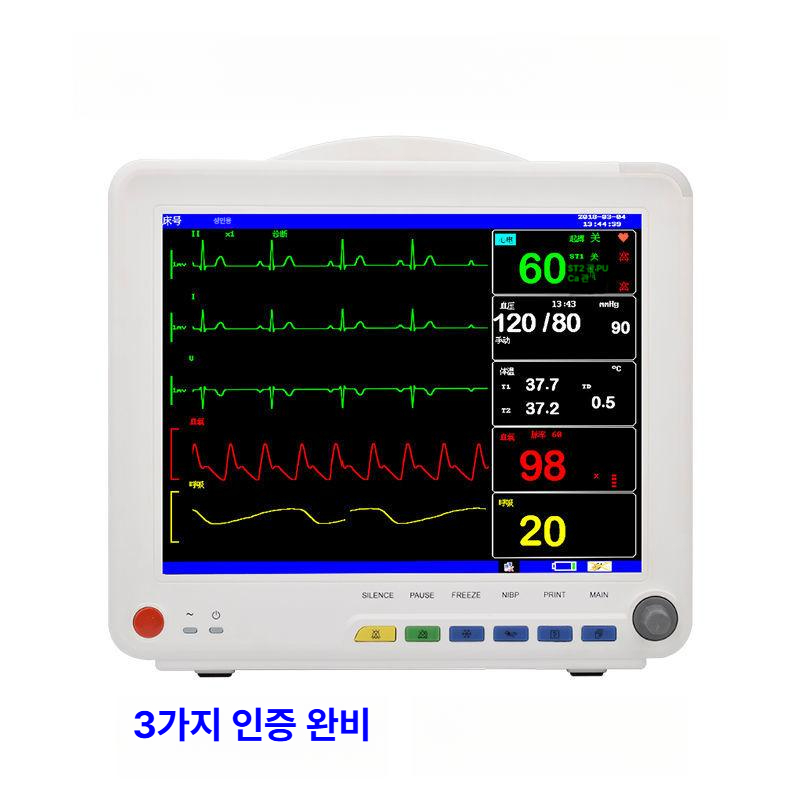 병원 심전도측정기 모니터링 심박수 전극 장치 맥박 의료용 가정용 분석 디지털 장비 - 상세 이미지 2