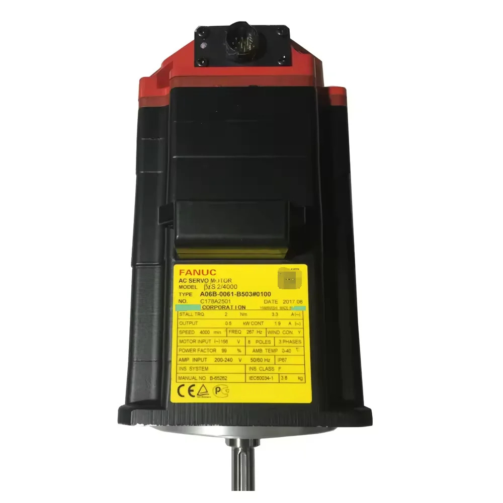 A06B-0061-B503 Fanuc 서보모터 Ok A06B 0061 B503 리퍼 완료
