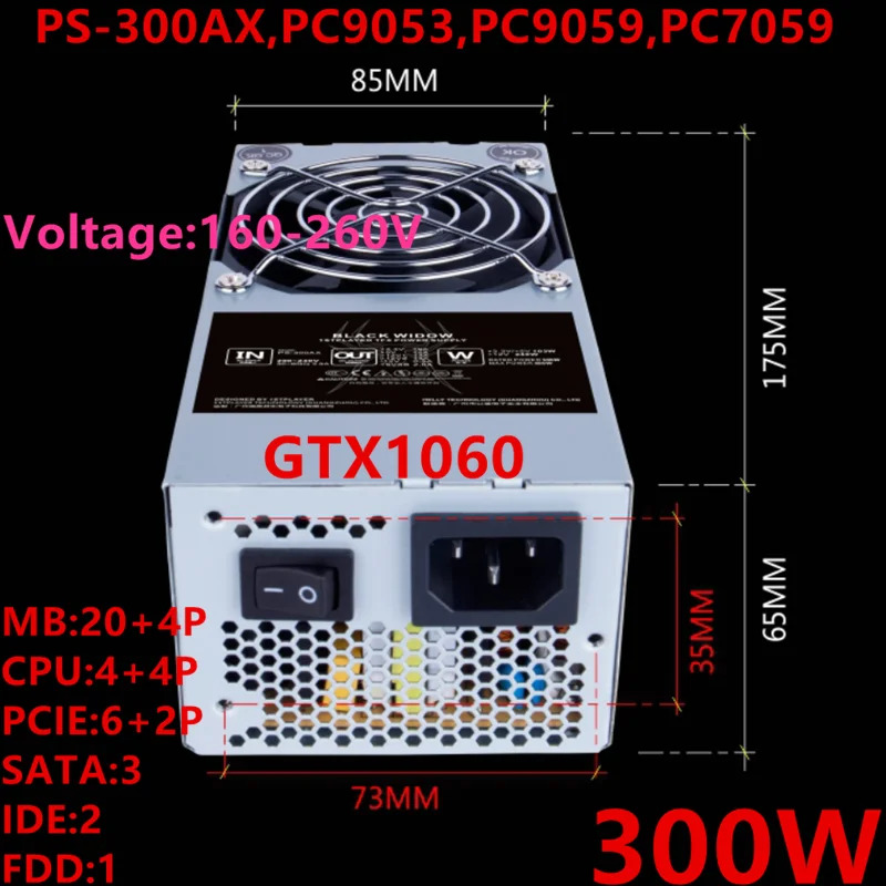 1Stplayer TFX 535S 537 560 580 620 260 230S S5R6 525 505S 300W PS-300AX PC9053 PC9059 PC7059 전원공급장치