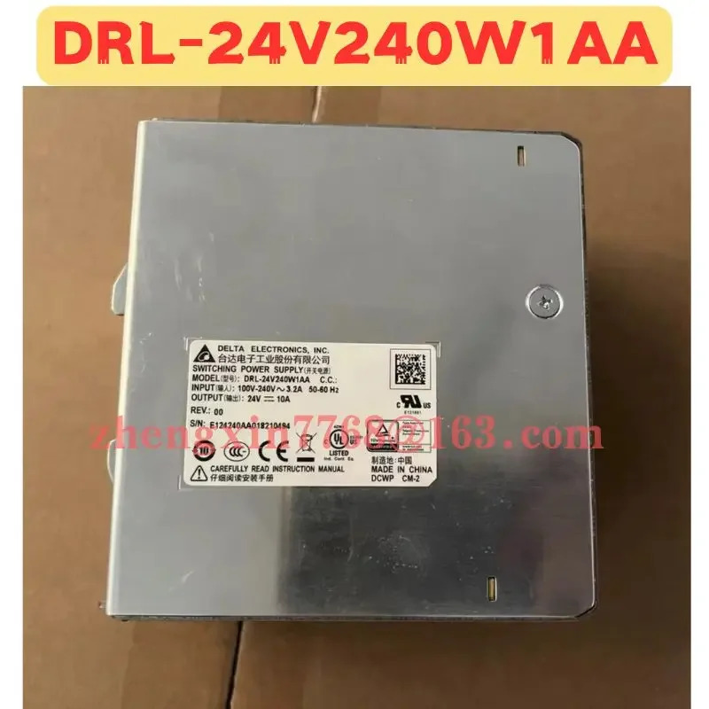 리퍼 레일 스위치 전원공급장치 DRL-24V240W1AA DRL 24V240W1AA 정상 기능 완료
