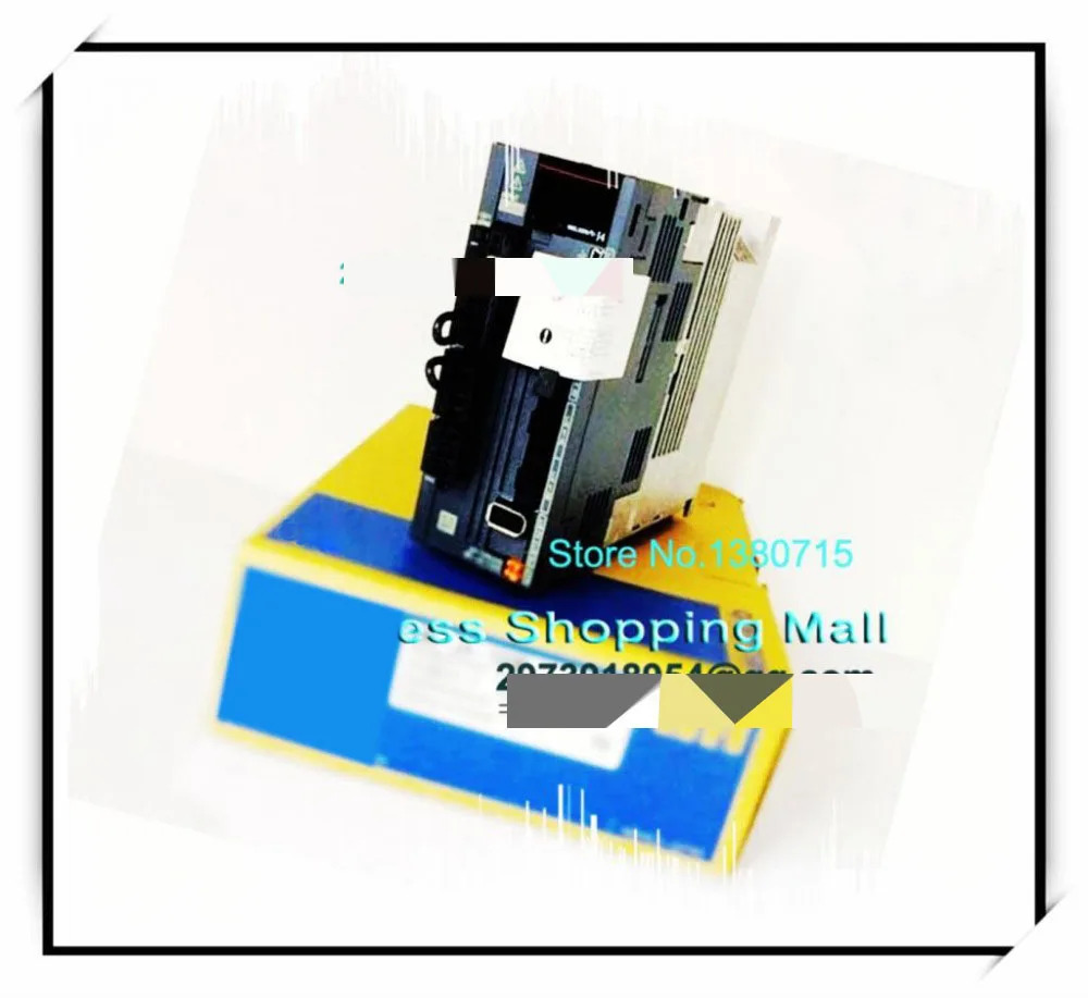 오리지널 MR-J4-100B 220V 1KW 1축 AC 서보 드라이브