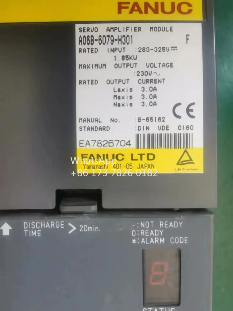 A06B-6079-H301 리퍼 드라이브 작동 기능 OK
