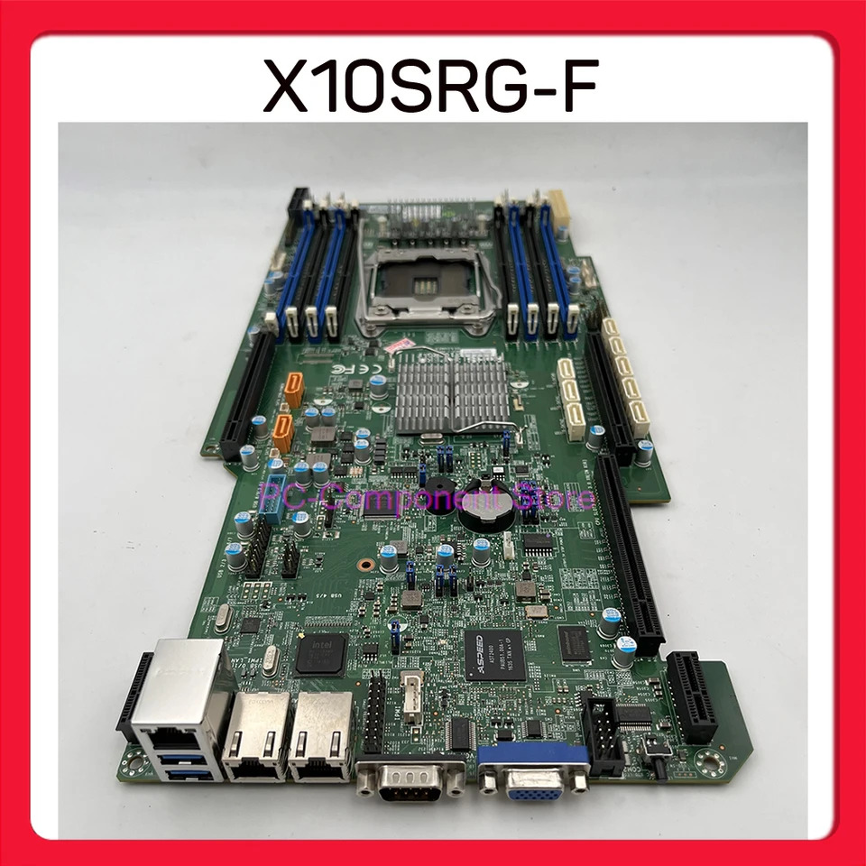 Supermicro 서버 마더보드 X10SRG-F X99 C612 DDR4 지원 E5-26 V3용
